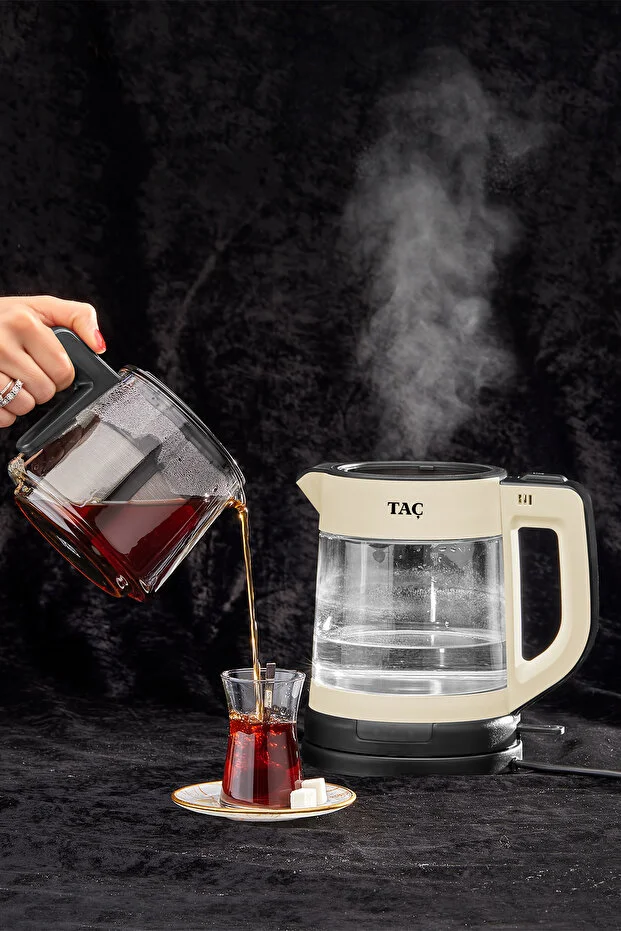 Glassdem Cam Demlikli Çay Makinesi